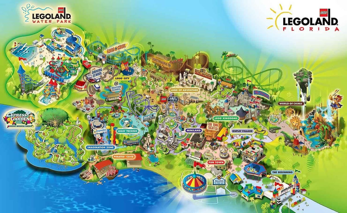 данска legoland мапа