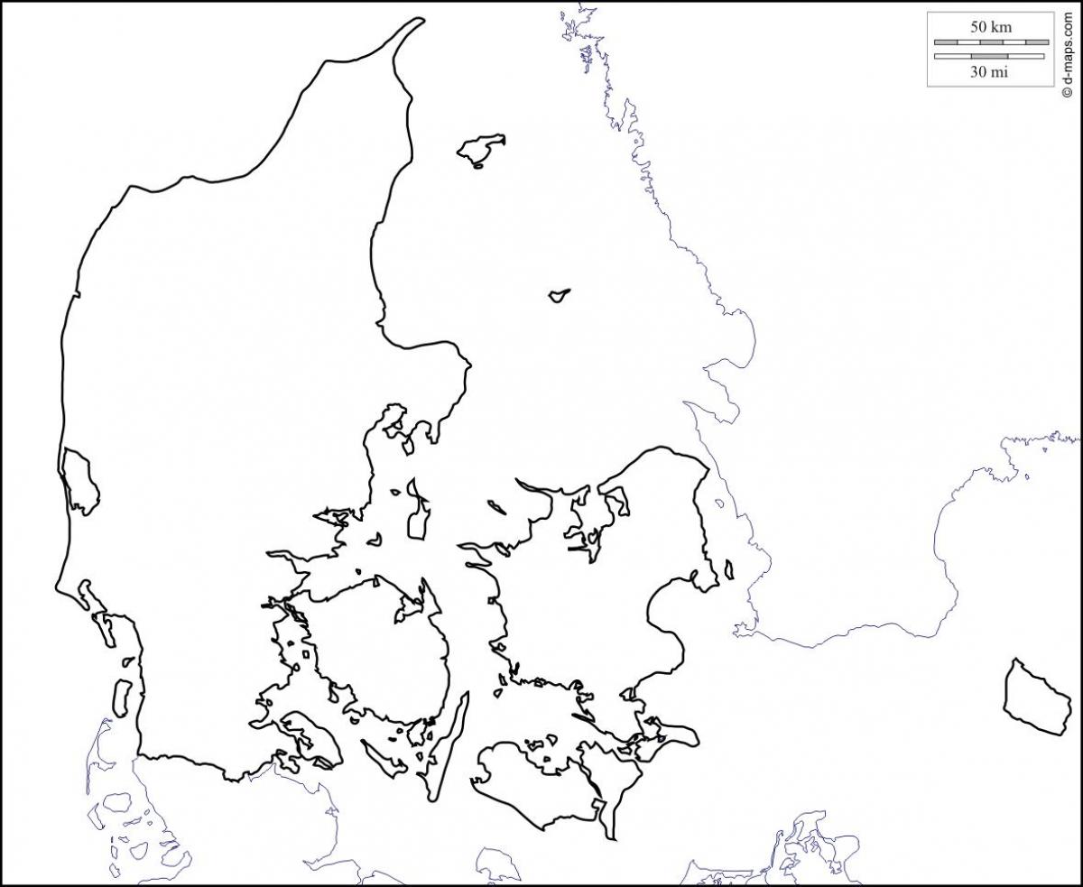 Карта на данска преглед