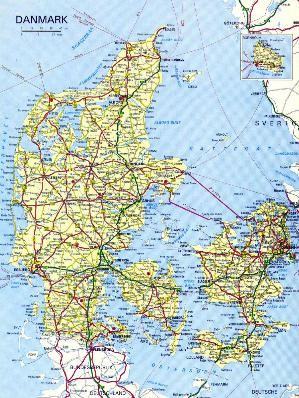 Мапа на патот за данска