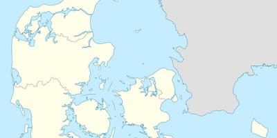 Карта на данска вектор