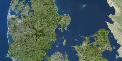 Карта на данска satellite 